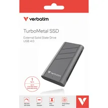 Verbatim TurboMetal 1 TB USB 4.0 Silber 32021
