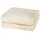 Ross Doubleface, Uni/Streifen Kinderhandtuch 50 x 100 cm beige