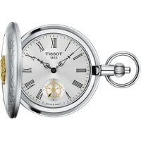 Tissot T-Pocket Double Savonnette Mechanical T865.405.99.038.01 - silber - 49.8mm