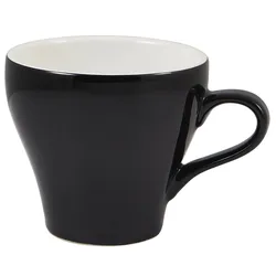 Tasse Tulip schwarz - 350ml (6 Stk.)