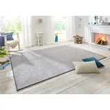 Bt Carpet Wolly Teppich – Wohnzimmerteppich Flachgewebe Kurzflor Woll-Optik Wolle Skandi-Look Esszimmer, Wohnzimmer, Kinderzimmer, Schlafzimmer – Creme, 200x300cm