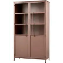 Woood Vitrine Exhibit 80 x 30 x 200 cm Braun