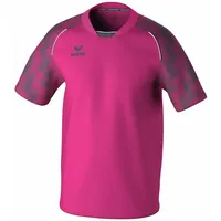Erima Evo Star Kurzarm-T-Shirt Pink Glo / Slate Grey