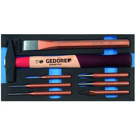 Gedore 1500 CT1-350 Meißel-Sortiment in Check-Tool-Modul