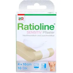 Rausch RATIOLINE sensitive Wundschnellverband 4 cmx1 m Verbandsmaterial   