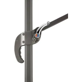 Schneider Schirme Rhodos Junior 270 x 270 cm apfelgrün inkl. Plattenständer und Schutzhülle