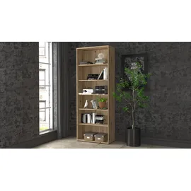 Forte TEMPRA 2 Büroschrank 73,7 x 197,5 x 34,8 cm Beige