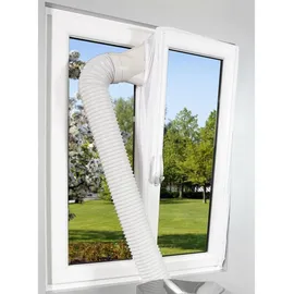 Be Cool Fensterabdichtung Hot Air Stop für mobile Klimaanlagen weiß