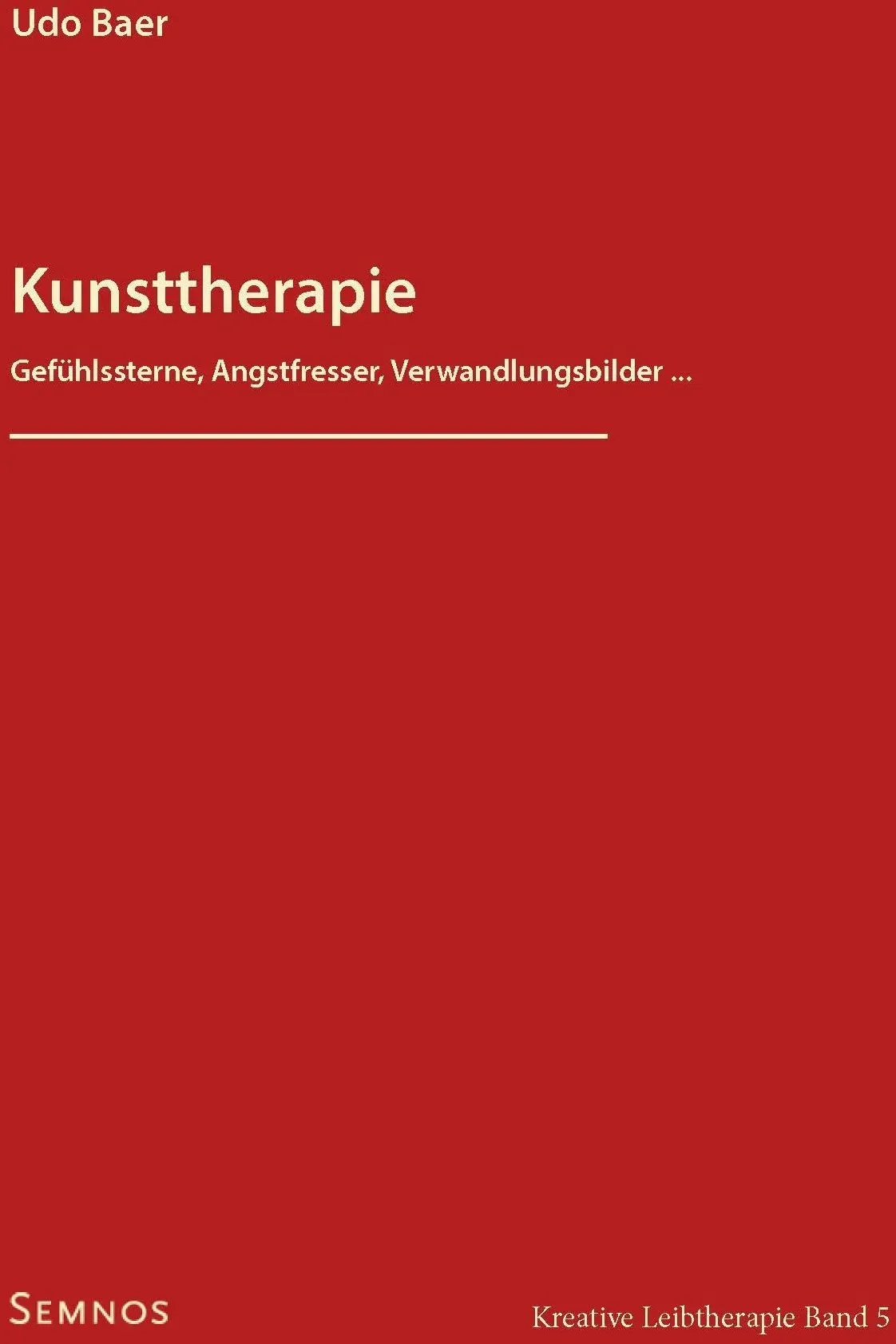 Kunsttherapie - Udo Baer  Taschenbuch