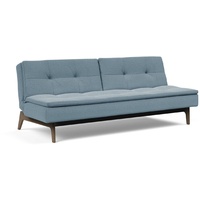 INNOVATION LIVING Schlafsofa Dublexo Eik Raucheiche Stoff Indigo