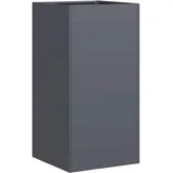 vidaXL Pflanzkübel 40 x 40 x 80 cm Anthrazit