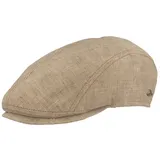 Göttmann Schiebermütze Jackson längsteilig aus Leinen mit UV-Schutz 50+ beige S