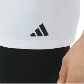 adidas T-Shirt V-Neck Shirt schwarz/weiß M