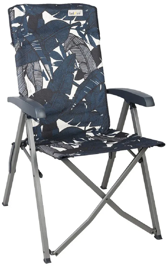 belsol DIVA Campingstuhl Gartenstuhl Klappsessel falt- & klappbar blau