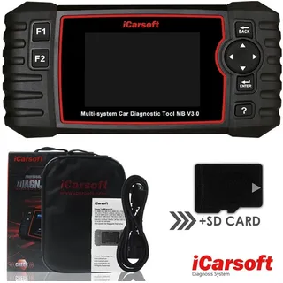iCarsoft MB V3.0 professionelles und leistungsstarkes Universal Diagnosegerät für Mercedes Scanner Online Service DEUTSCH