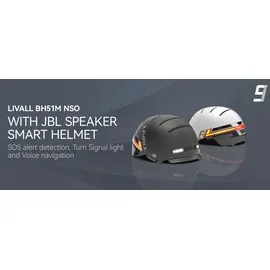 LIVALL BH51M NSO 54-58 cm Erwachsene schwarz 2024