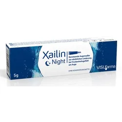 Xailin Night Augensalbe 1X5 g Augensalbe