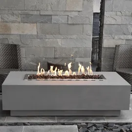 ELEMENTI Gas Feuerstelle Granvill Ø 152 cm Grau