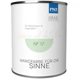 PNZ - Die Manufaktur Wandfarbe Colors of Intuition, reine Silikatfarbe, hochdeckend, große Farbtiefe grün