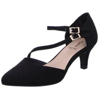 S.Oliver Riemchenpumps für Damen, schwarz, 39 EU