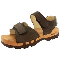 woody Herren Felix Clog Sandale, Cioccolato, 40 EU
