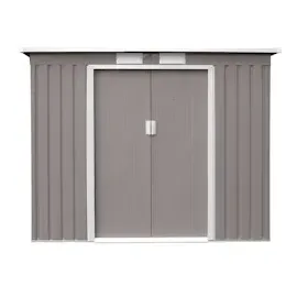 HATTORO Metallgerätehaus P100 XL 2 x 1,2 m grau
