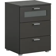 VCM Nachtschrank Xeno 45 x 40 x 60 cm Grau