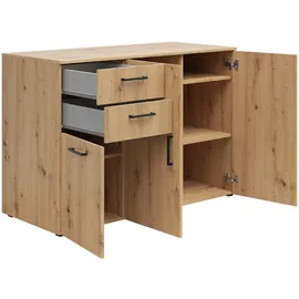 mömax Kommode Multistauraum Eiche Artisan