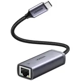 UGREEN USB-C auf RJ45 Adapter Grau