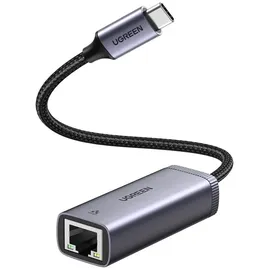 UGREEN USB-C auf RJ45 Adapter Grau