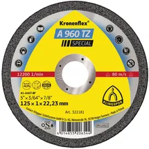 KLINGSPOR A 960 TZ Trennscheiben 125 x 1 mm 22,23 mm