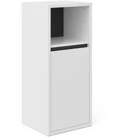 Vicco Midischrank Viola Weiß/Anthrazit 38 x 80 cm