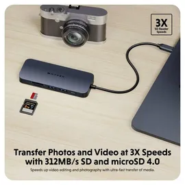 Targus Hyper HyperDrive EcoSmart Gen.2 Univ USB-C 8-in-1