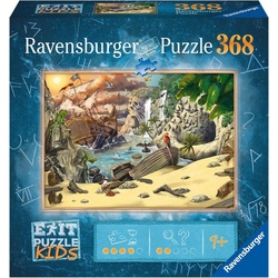 Ravensburger Puzzle »Exit Puzzle Kids Das Piratenabenteuer«, 368 Puzzleteile, FSC® - schützt Wald - weltweit; Made in Germany bunt