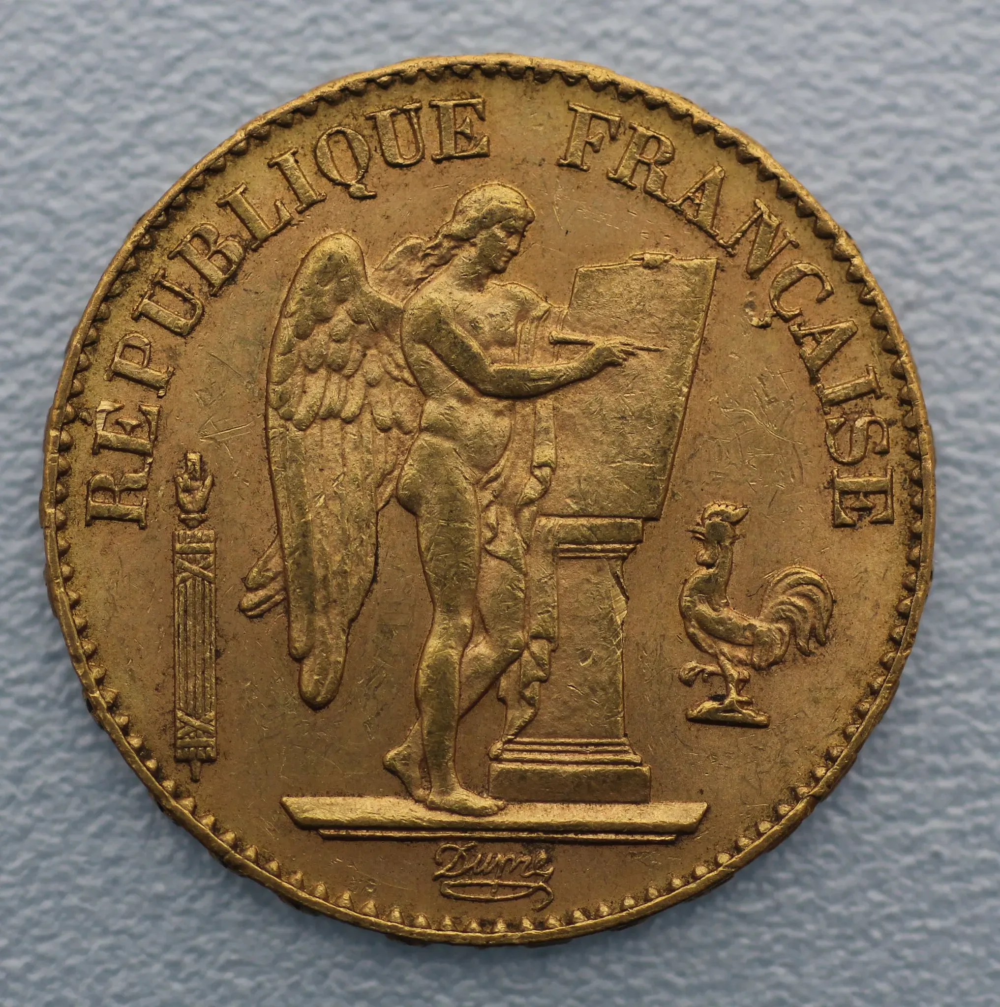 Goldmünze 20 Francs 