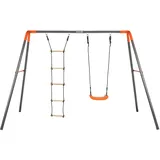 KETTLER Doppelschaukel Combi Grau / Orange