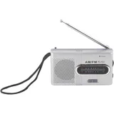 Tragbares Mini-am/fm-radio Mit Stereolautsprechern Für Musik
