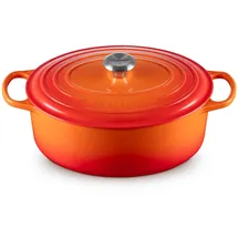 Le Creuset Signature Bräter 31 cm oval ofenrot