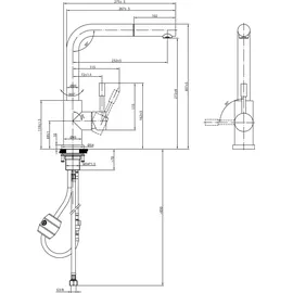 Villeroy & Boch Steel Shower Window Einhebelmischer Edelstahl
