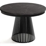 WFL GROUP Naro Ø 120 cm schwarz