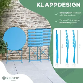 Kesser Bistroset 3-tlg. Hellblau