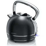 Arendo Wasserkocher 1,7 l Schwarz