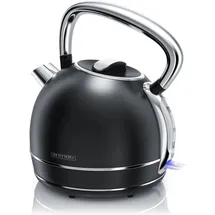 Arendo Wasserkocher 1,7 l Schwarz