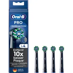 Oral-B Pro CrossAction Schwarz 4er