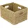HMF Aufbewahrungskorb 35 x 25 x 20 cm 1-tlg. beige