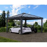 CANOPIA Palram - Canopia Carport Colorado 425 cm x 426 cm Grau