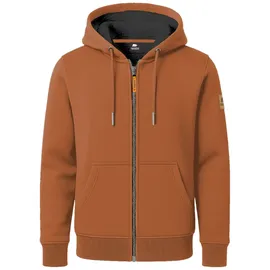 Forsberg Kapuzenjacke mit Teddyfutter / braun / 4XL