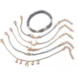 Steel_art Armkette für Frauen Multi Armband goldfarben in goldfarben | Gr.: onesize