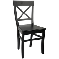 Livetastic Stuhl, Schwarz, Holz, Buche, massiv, eckig, 48x92.5x49 cm, Fsc, Esszimmer, Stühle, Esszimmerstühle, Vierfußstühle