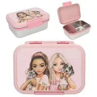 DEPESCHE 0013957 TOPModel Brotdose Edelstahl rosa